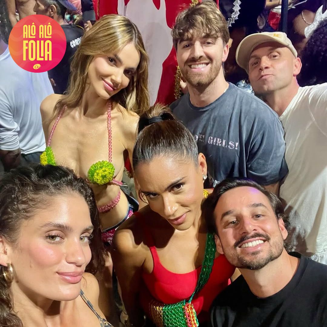 Drew Taggart, do The Chainsmokers, curte pipoca do BaianaSystem no Carnaval de Salvador