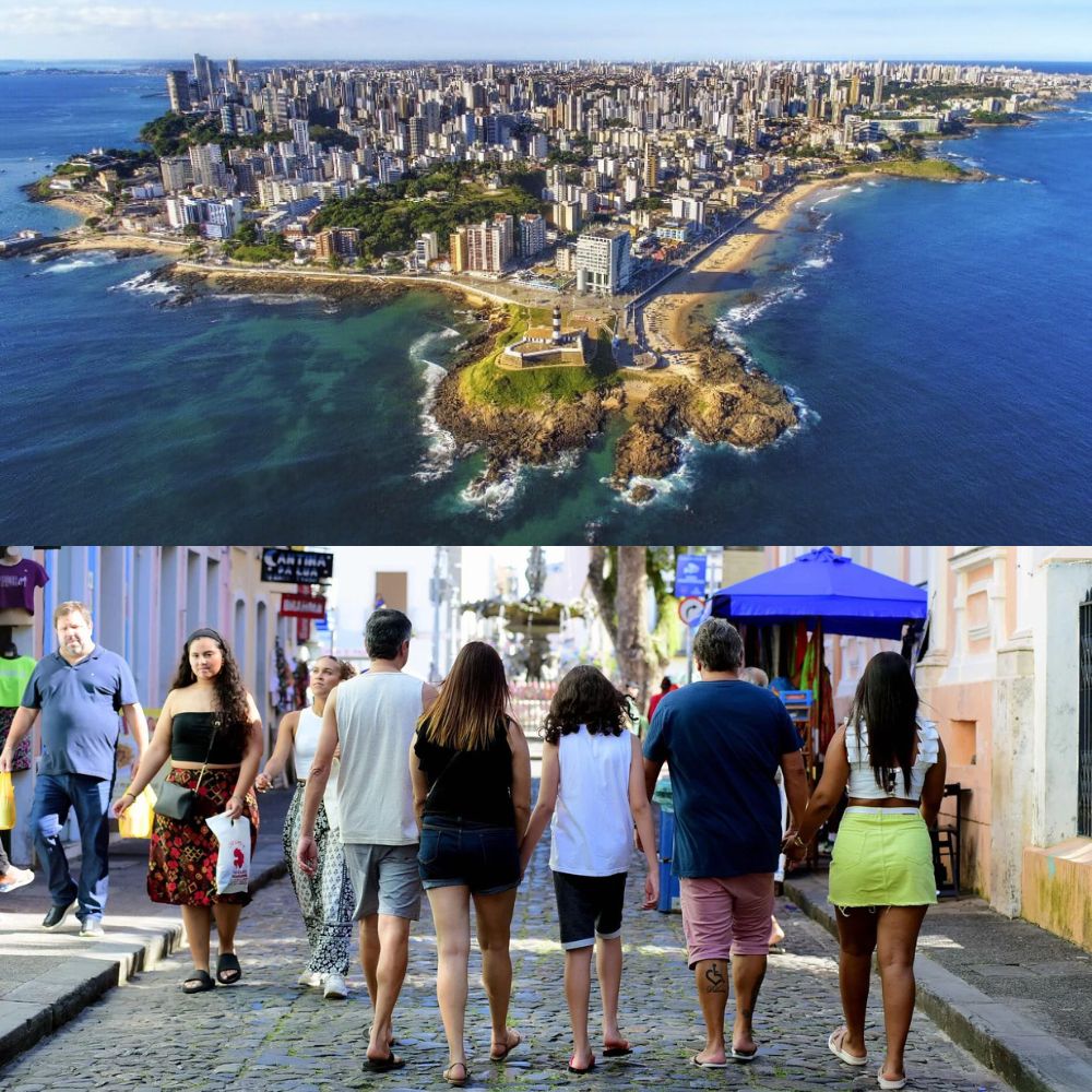 Mais de 9 milhões de turistas visitaram Salvador em 2024