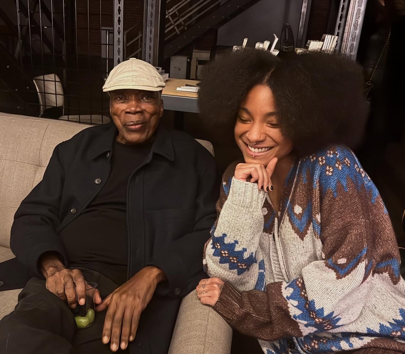 Filha de Will Smith, Willow posta foto com Milton Nascimento e exalta ícone brasileiro