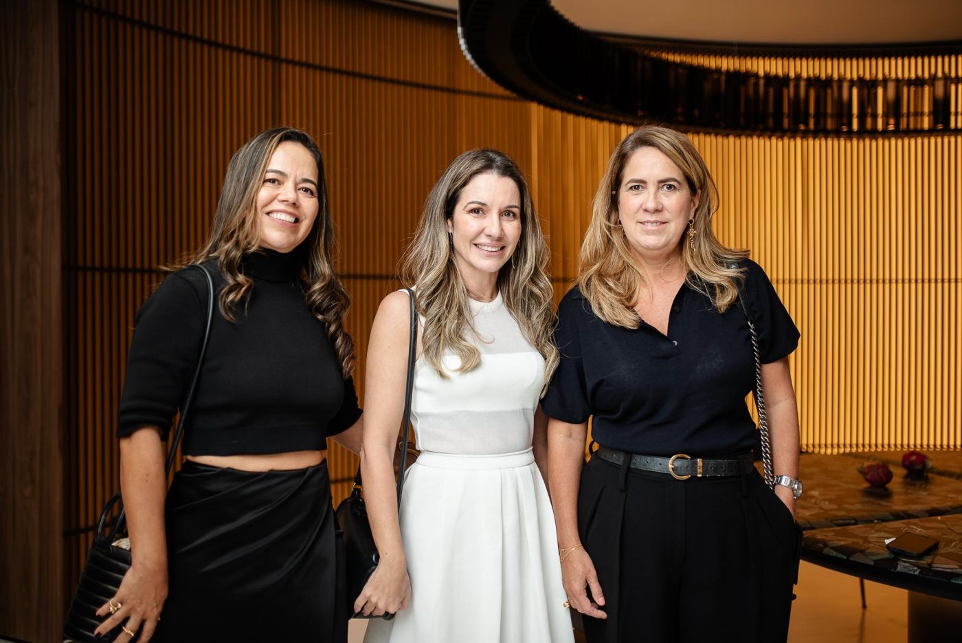 Cely Vilene, Manuela Andrade e Aline Cangussu