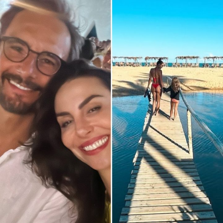 Esposa de Rodrigo Santoro revela como foi viagem à Bahia com uma das filhas