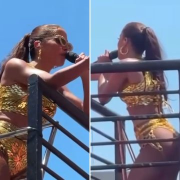 Anitta interrompe bloco no Rio e aciona polícia para prender ladrões: ‘Não tenho pena’