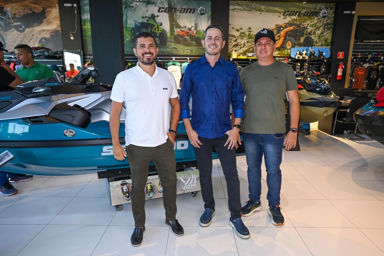 Leonardo Bittencourt, Doufranio Kaliman e Alexandre Jatobá