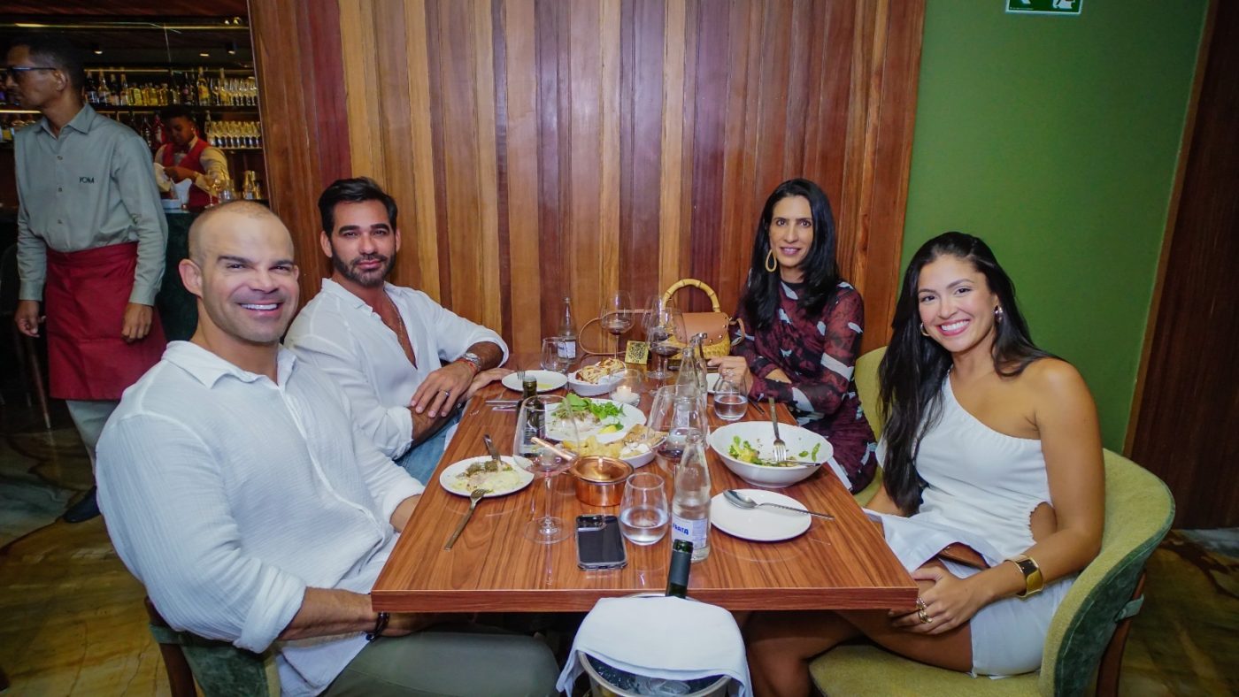 Moisés Dantas, Marlon Gama, Karine Queiroz e Juliana Pimentel