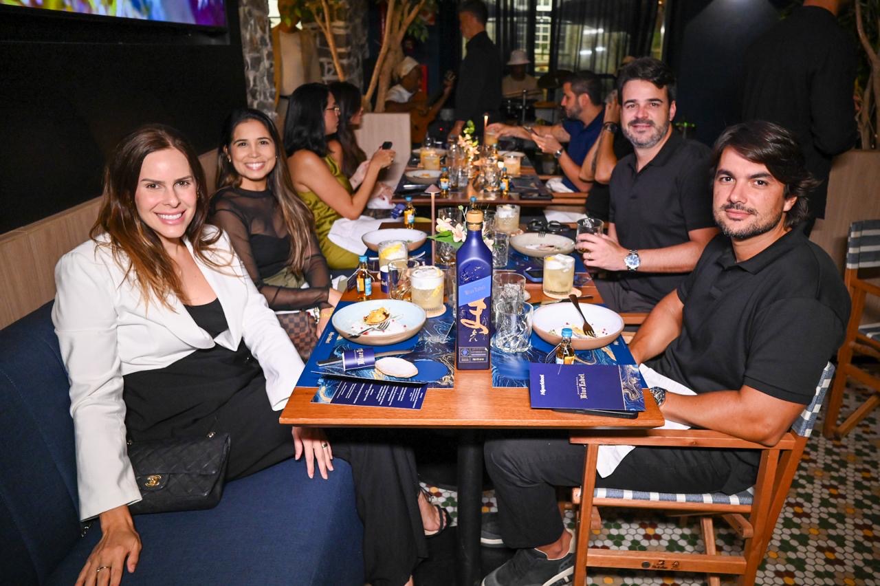 Juliana Albuquerque, Bruno Vilasboas, Gabriela e Filipe Klein