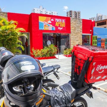 iFood inaugura primeiro ponto de apoio para entregadores em Salvador; saiba onde fica