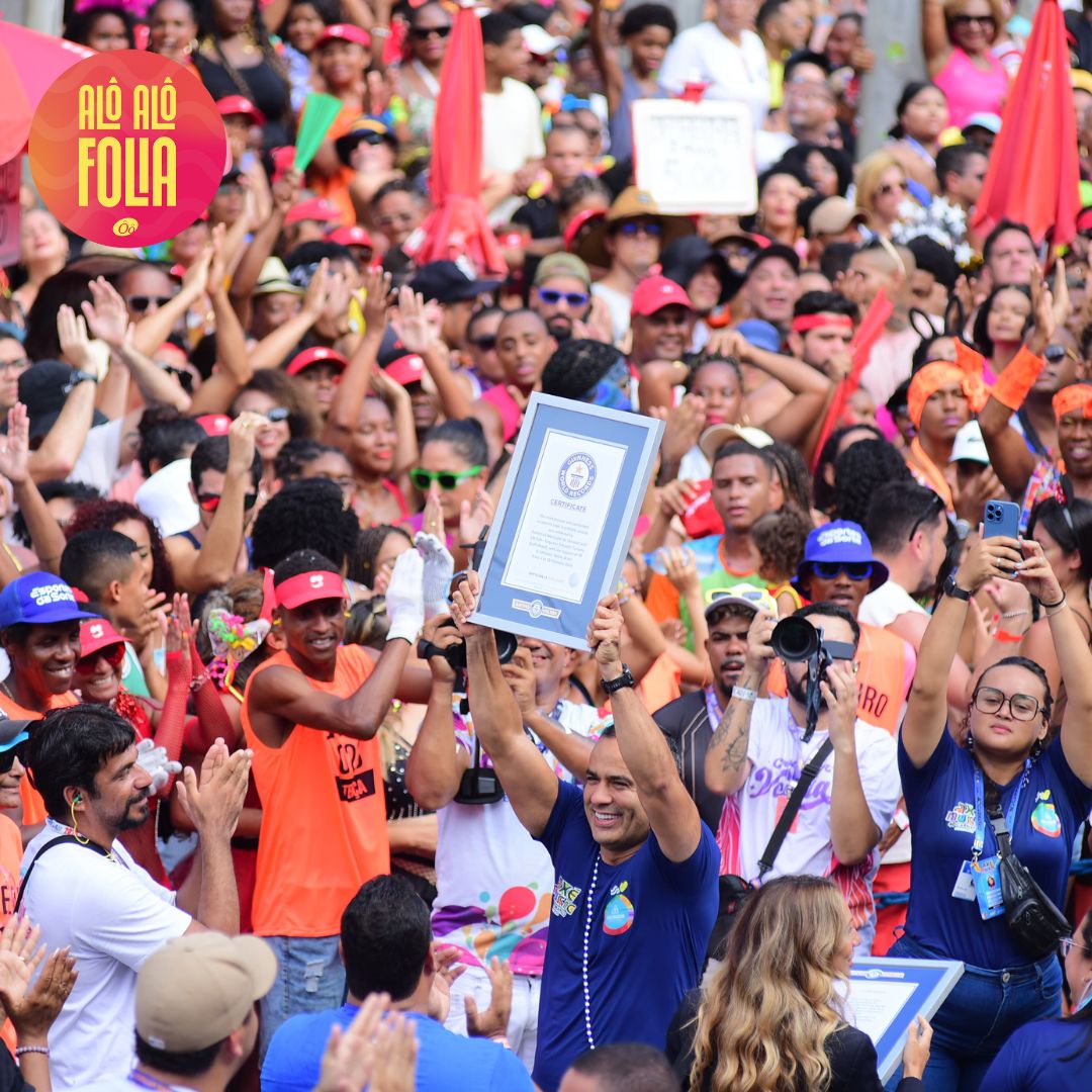 Salvador recebe título de maior Carnaval de trio elétrico do mundo do Guiness Book