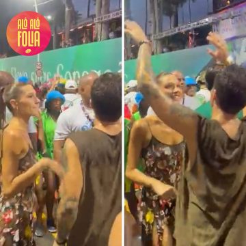 Sasha enfrenta chuva para curtir ‘pipoca’ no Carnaval de Salvador; veja vídeo