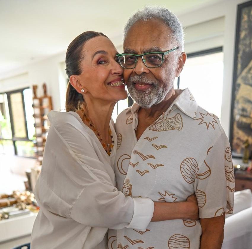 Gilberto Gil celebra aniversário de Flora: ‘Imagino-te futura, ainda mais bela’