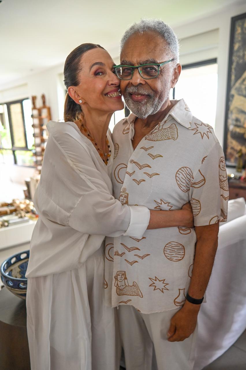 Flora Gil e Gilberto Gil