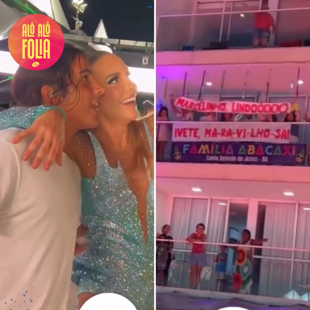Marcelo Sangalo recebe homenagens dos fãs no Carnaval de Salvador