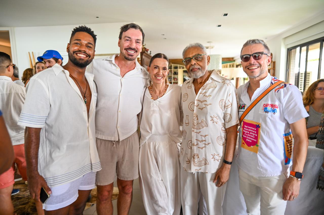 Jordan Daffner, Emerson Ferretti, Flora Gil, Gilberto Gil e Bruno Monteiro