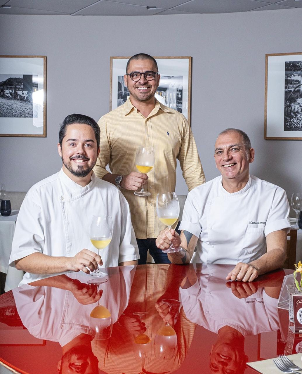 ‘Massimo Invita’: noite harmonizada reúne chefs Massimo Cremonini e Rapha Sepúlveda