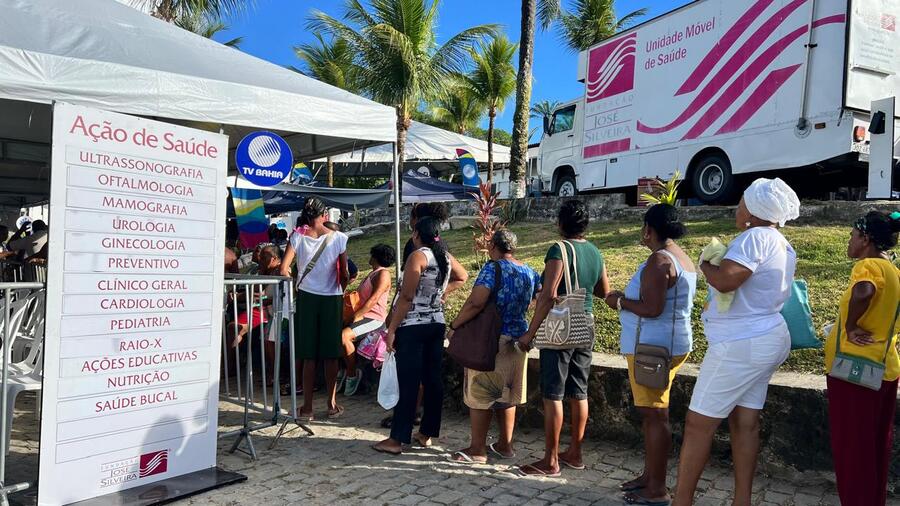 Salvador recebe mutirão de saúde com 40 horas ininterruptas de atendimento e show de Gilmelândia