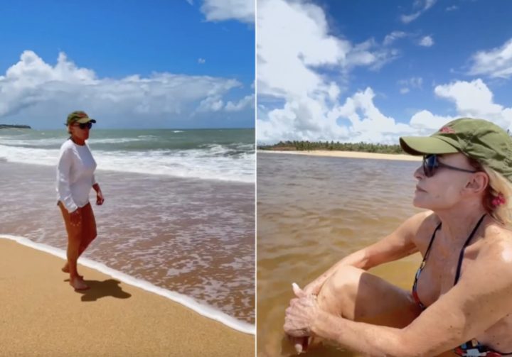Ana Maria Braga compartilha novos registros de viagem pela Bahia e se declara: “Encanta de verdade”