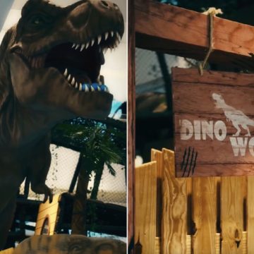 Salvador ganha novo parque inspirado no universo dos dinossauros