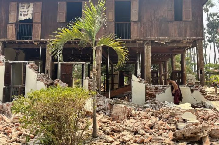 Terremoto de magnitude 7,7 atinge Mianmar e derruba prédio na Tailândia; veja imagens