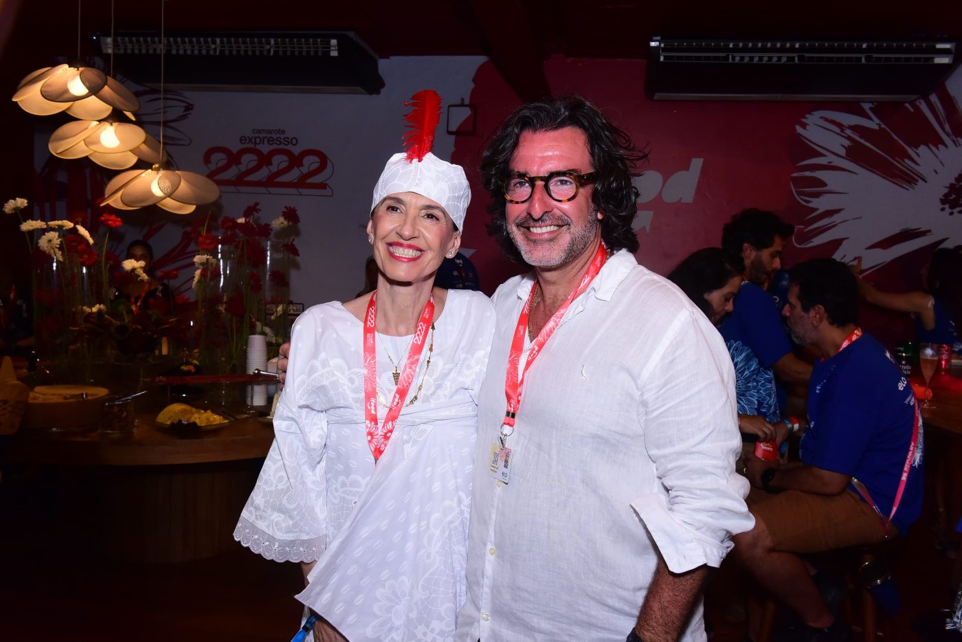 Flora Gil e Ricardo Stuckert
