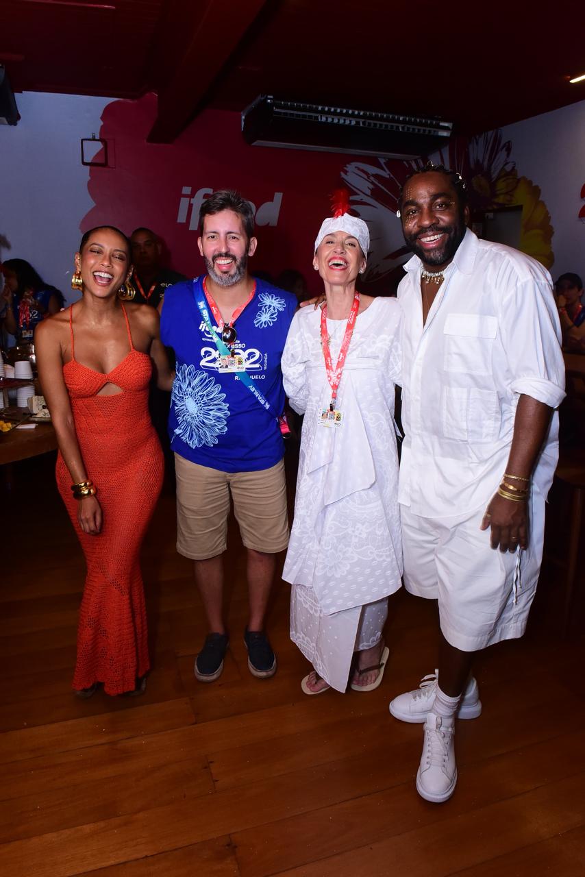 Taís Araújo, Leandro Grass, Flora Gil e Lázaro Ramos