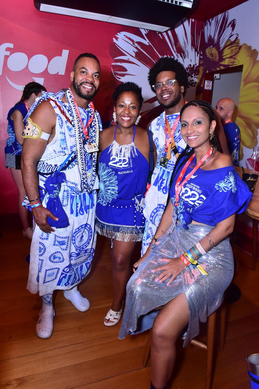 Marcus Rodrigues, Maíra Azevedo (Tia Má), João Gil e Carol Pimenta