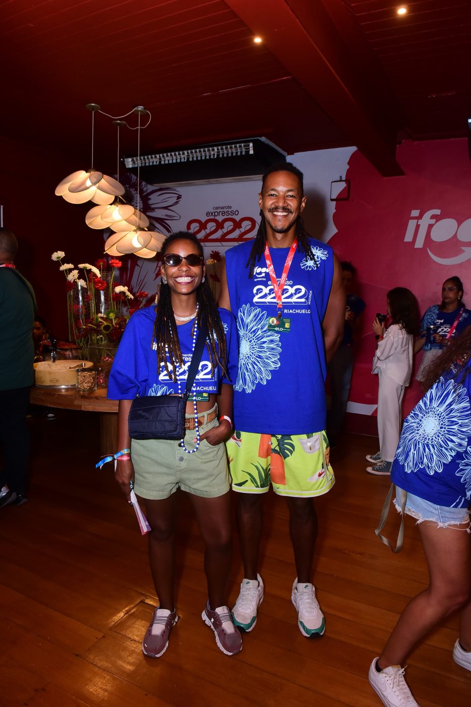 Monique Evelle e Lucas Santana
