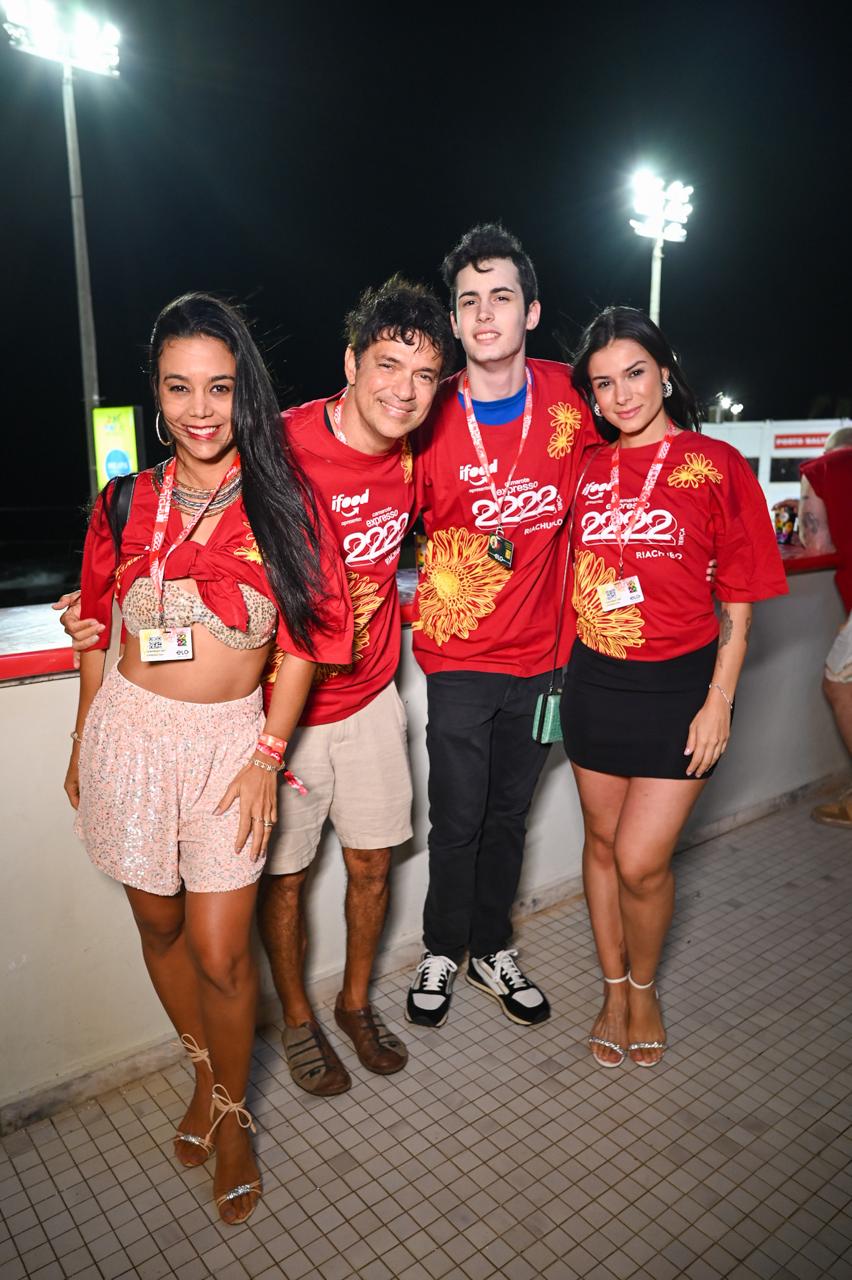 Martha Suarez, Jorge Vercillo, Victor Vercillo e Luciana Avelar