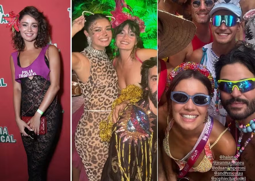 Sophie Charlotte curte todos os dias de Carnaval após término com Xamã