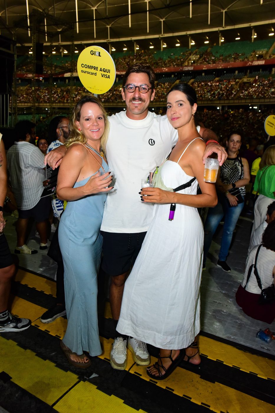 Cindy Barros, Camilo Silva e Carol Moreira