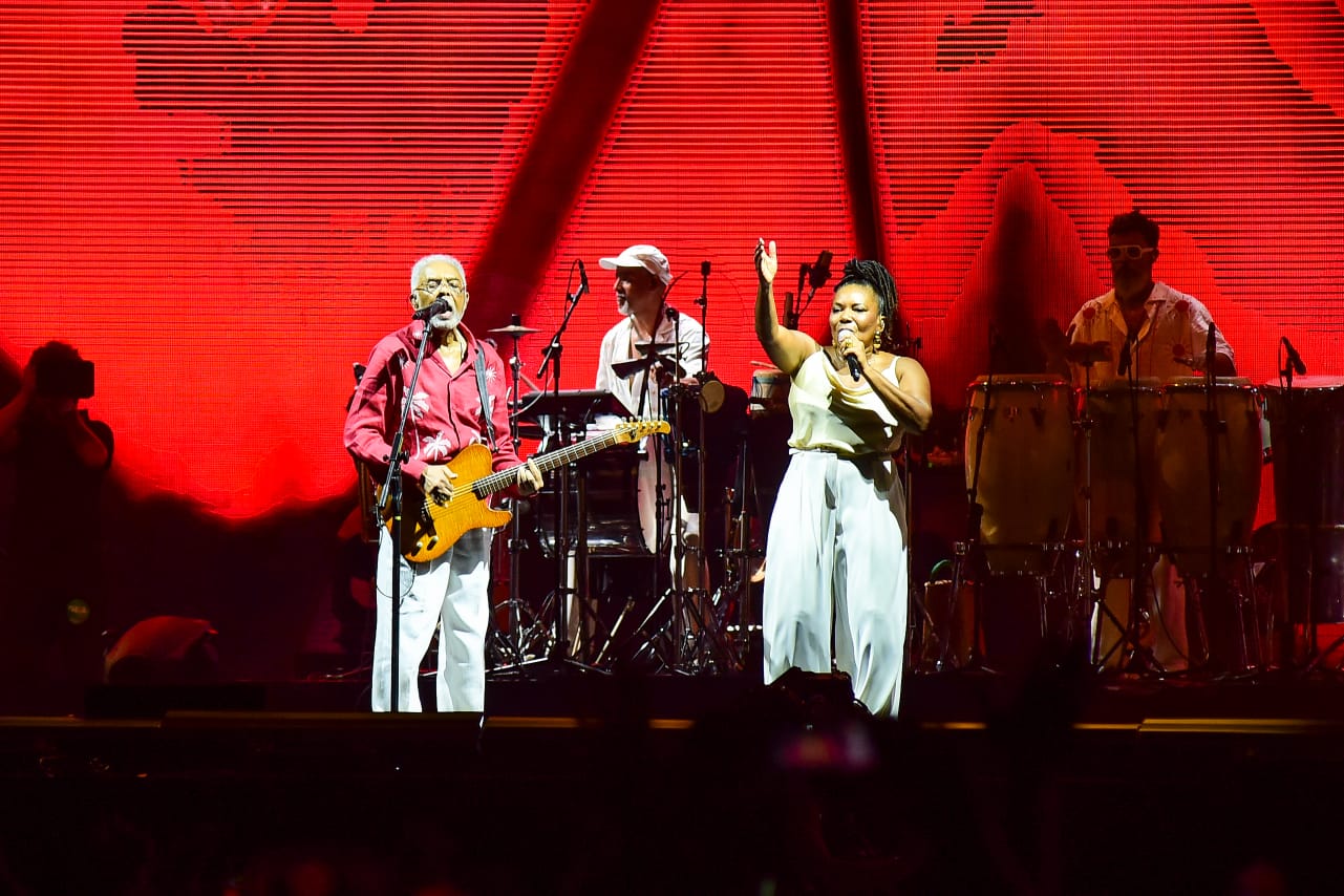 Gilberto Gil e Margareth Menezes