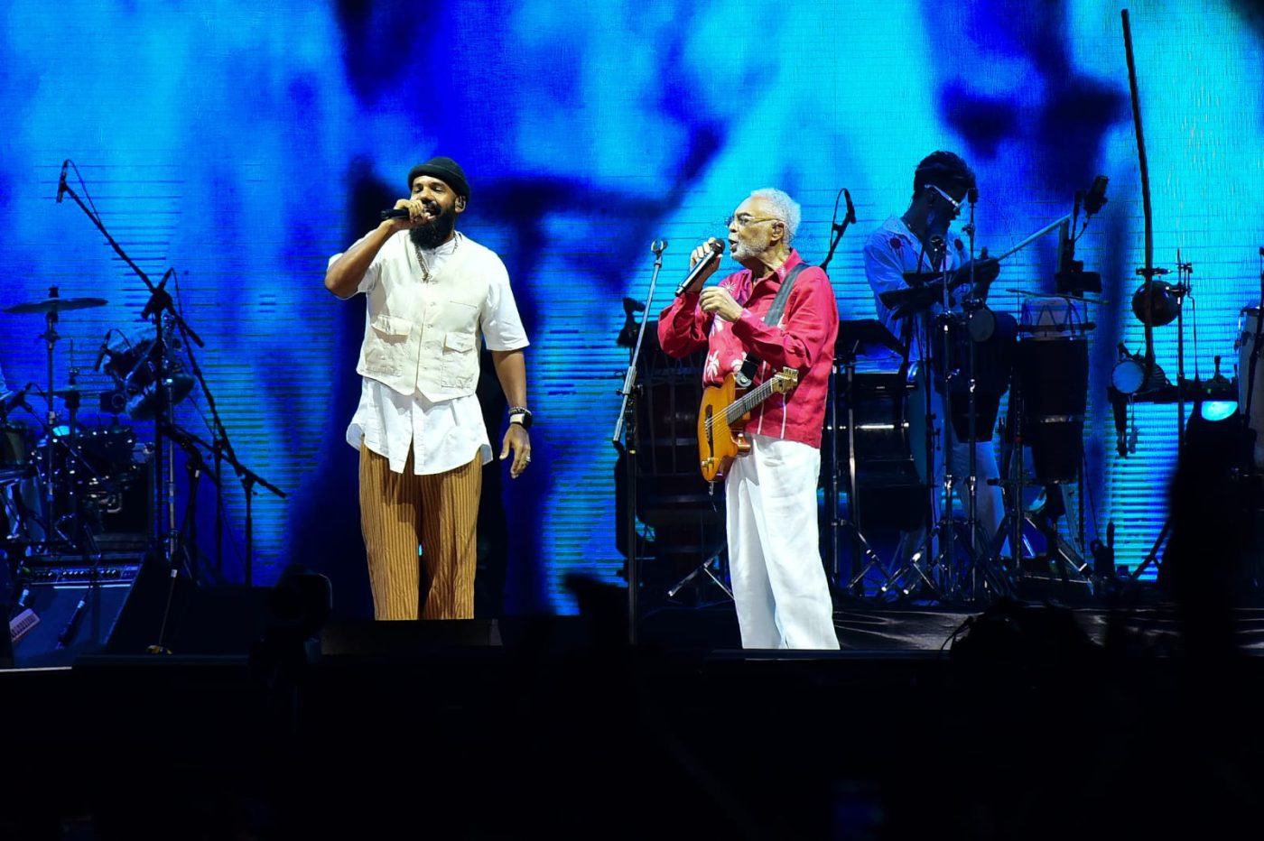 Russo Passapusso e Gilberto Gil