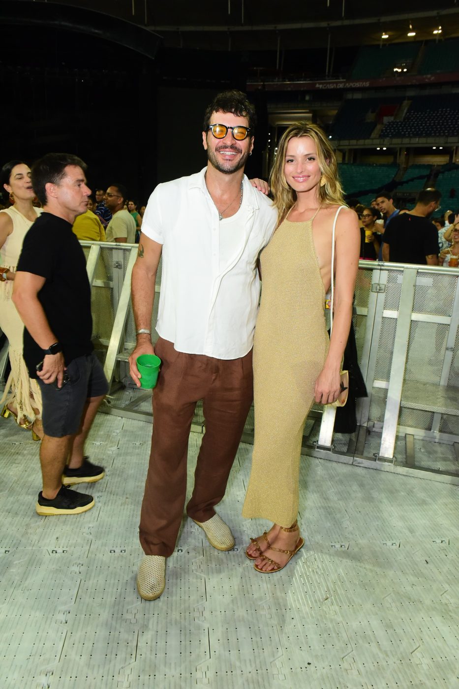 Leandro Lima e Flavia Lucini