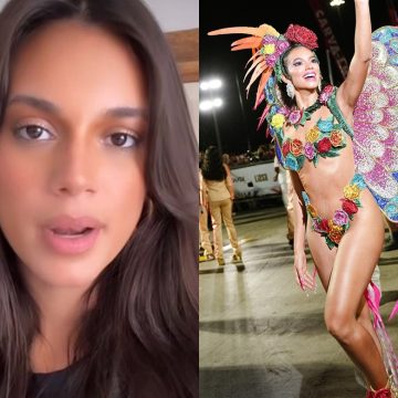 Ex-BBB Alane Dias explica machucado no bumbum durante o Carnaval: ‘É comum’