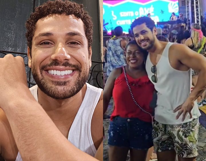 Amaury Lorenzo se declara a Salvador após curtir Carnaval na rua: ‘Deixa eu ser seu namorado’
