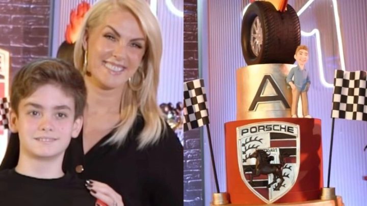 Ana Hickmann mostra detalhes da festa de 11 anos do filho Alezinho