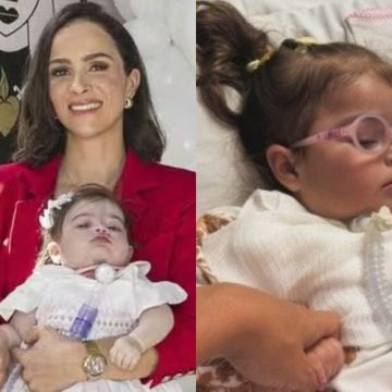 Letícia Cazarré atualiza estado de saúde da filha após novo internamento