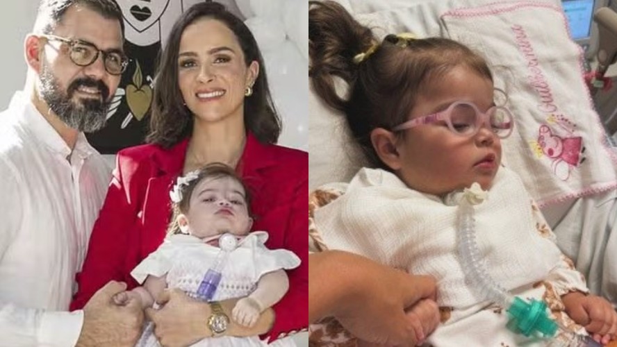 Letícia Cazarré atualiza estado de saúde da filha após novo internamento