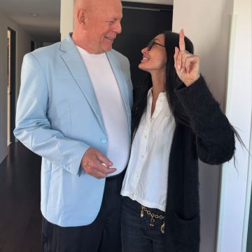 Demi Moore mostra celebração dos 70 anos de Bruce Willis: “Amamos você”; veja fotos