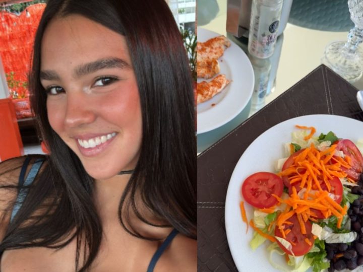 Saudável! Namorada do filho de Angélica e Huck, Duda Guerra mostra dieta completa em vídeo; assista