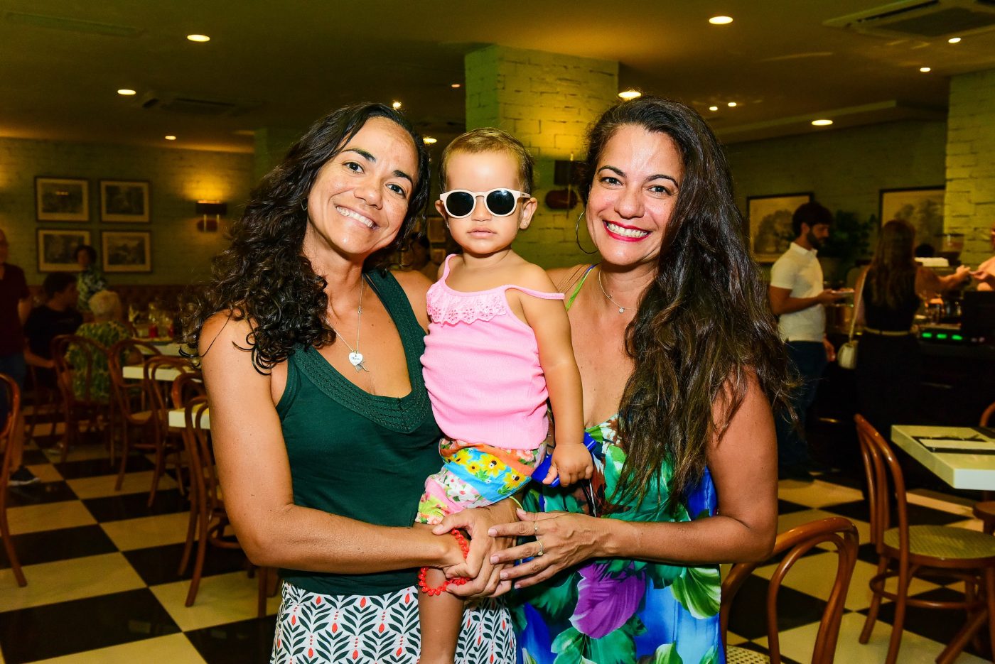 Erica, Clara e Tatiana Coni