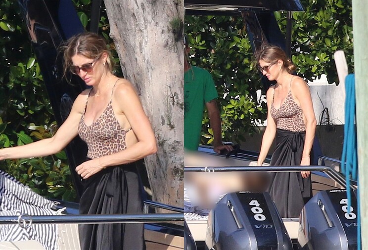 Gisele Bündchen é vista pela primeira vez após nascimento do terceiro filho