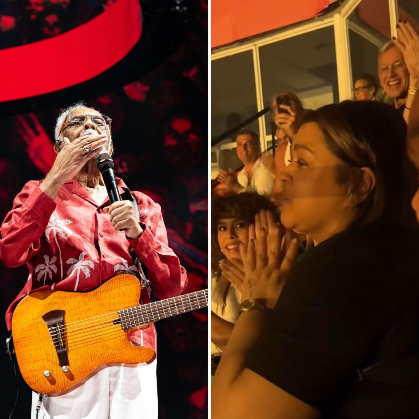 Gilberto Gil repete homenagem e dedica música a Preta Gil: ‘Ela está aqui de novo’