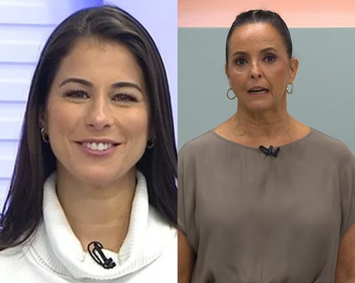 Jessica Senra deseja sucesso a Andréa Silva, nova apresentadora do Bahia Meio Dia: ‘A gente te ama’