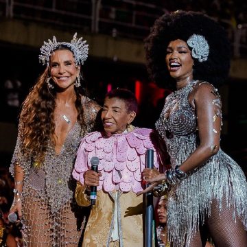 Ivete Sangalo, IZA e Leci Brandão brilham em show de abertura do Desfile das Campeãs; veja vídeo