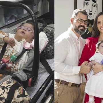 Com rara doença no coração, filha de Letícia e Juliano Cazarré é internada pela segunda vez no ano