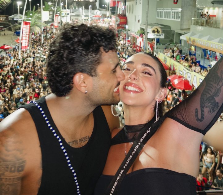 Só amor! Ex-BBB Lucas Pizane mostra Carnaval apaixonado com Giovanna em Salvador; veja fotos