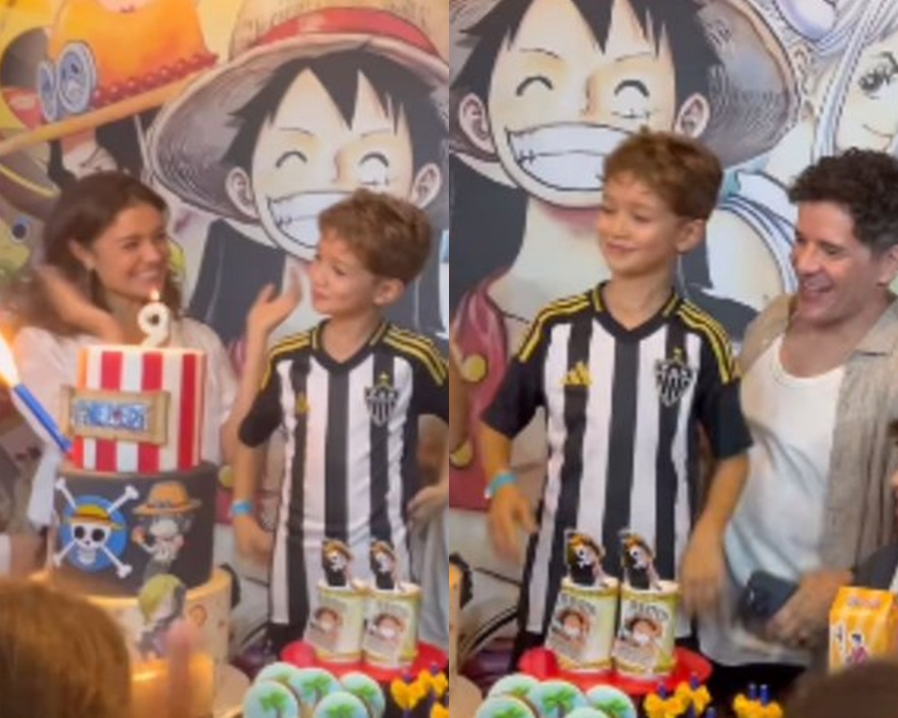 Sophie Charlotte e Daniel de Oliveira celebram aniversário do filho Otto com festa temática