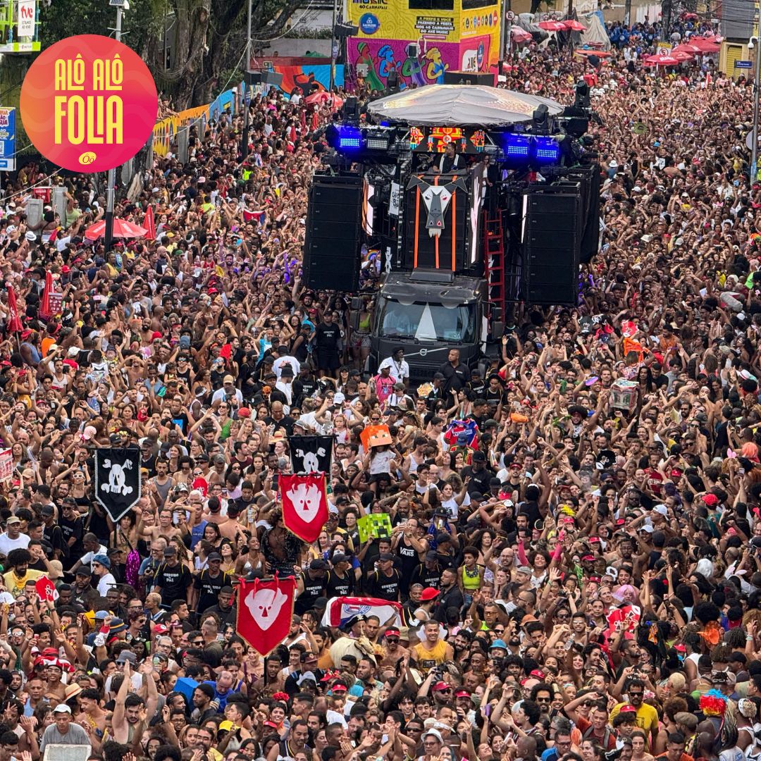 Carnaval de Salvador já recebeu quase 5 milhões de foliões nos três primeiros dias de festa