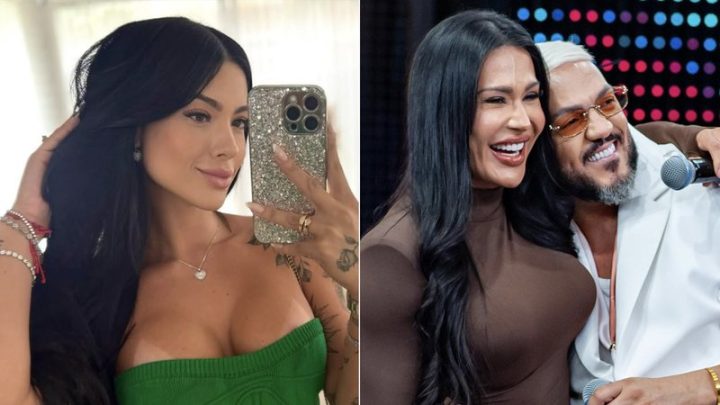 Namorada de Belo comenta reencontro do cantor com Gracyanne