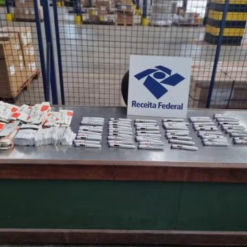 Mais 60 canetas do medicamento Monjauro são apreendidas no aeroporto de Salvador