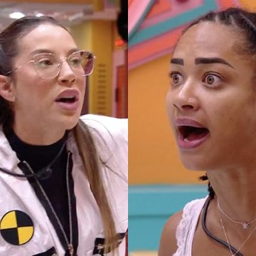 É treta! Renata volta para casa do BBB 25 e bate-boca com Aline: ‘Você é cobra’